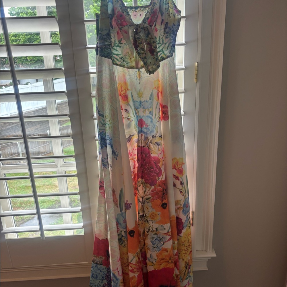 Floral Multicolor Maxi Dress